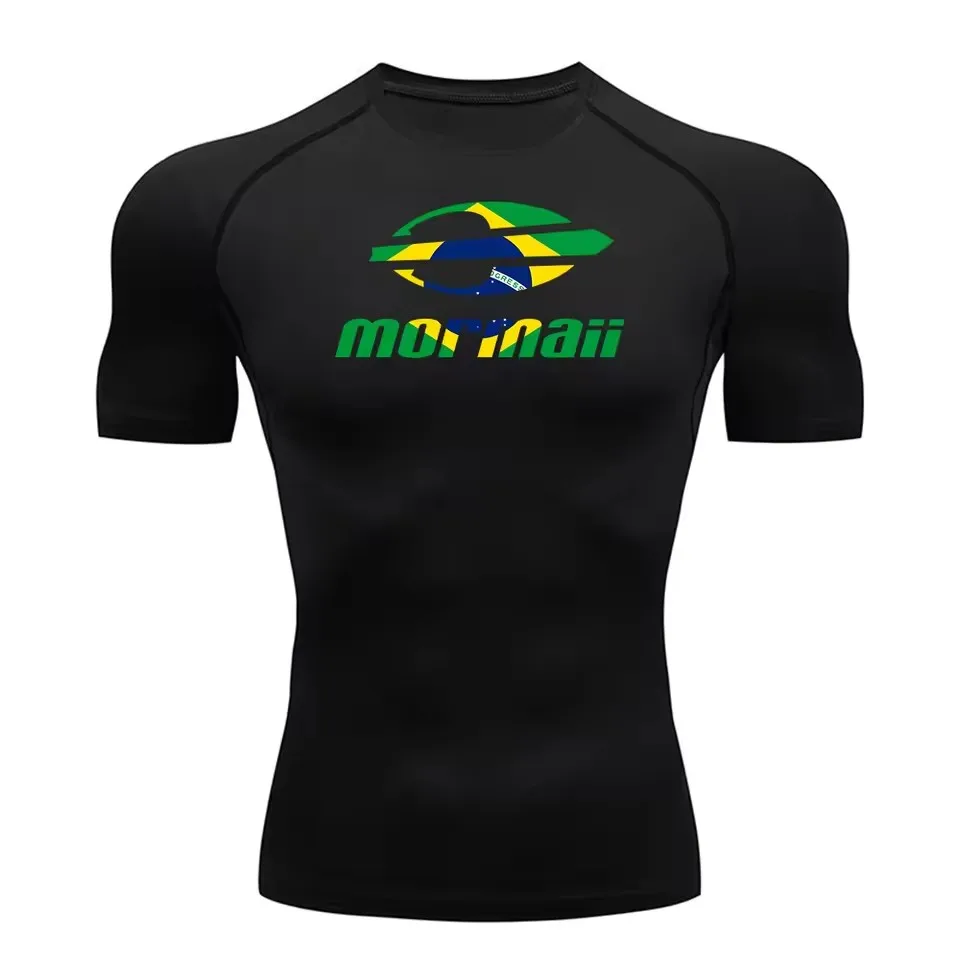 T Shirt Tight Fit - Kaos Rash Guard Surfing Diving Tee