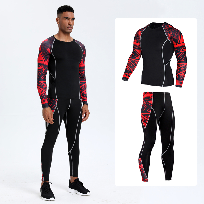 Compression Long Pant - Pakaian olahraga kebugaran pria PRO: kaus