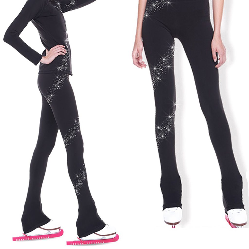 Compression Long Pant - Kinerja Figure Skating Celana Panjang Kompresi