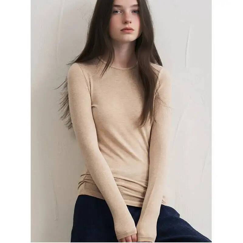 Base Layer Top - Atasan Wanita Lengan Panjang Campuran Kasmir