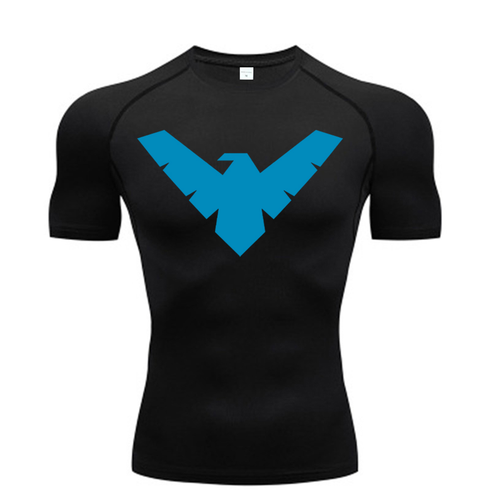 T Shirt Tight Fit - Kaos Lengan Pendek Ketat Musim Panas