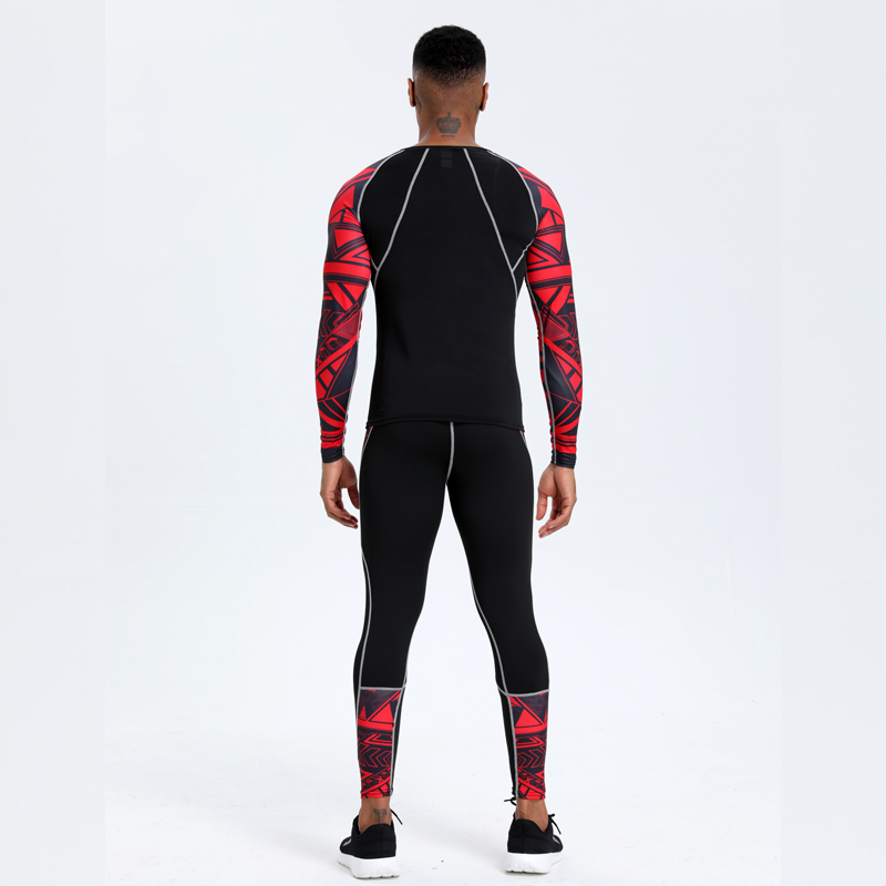 Pakaian olahraga kebugaran pri - Compression Long Pant ulasan dan harga