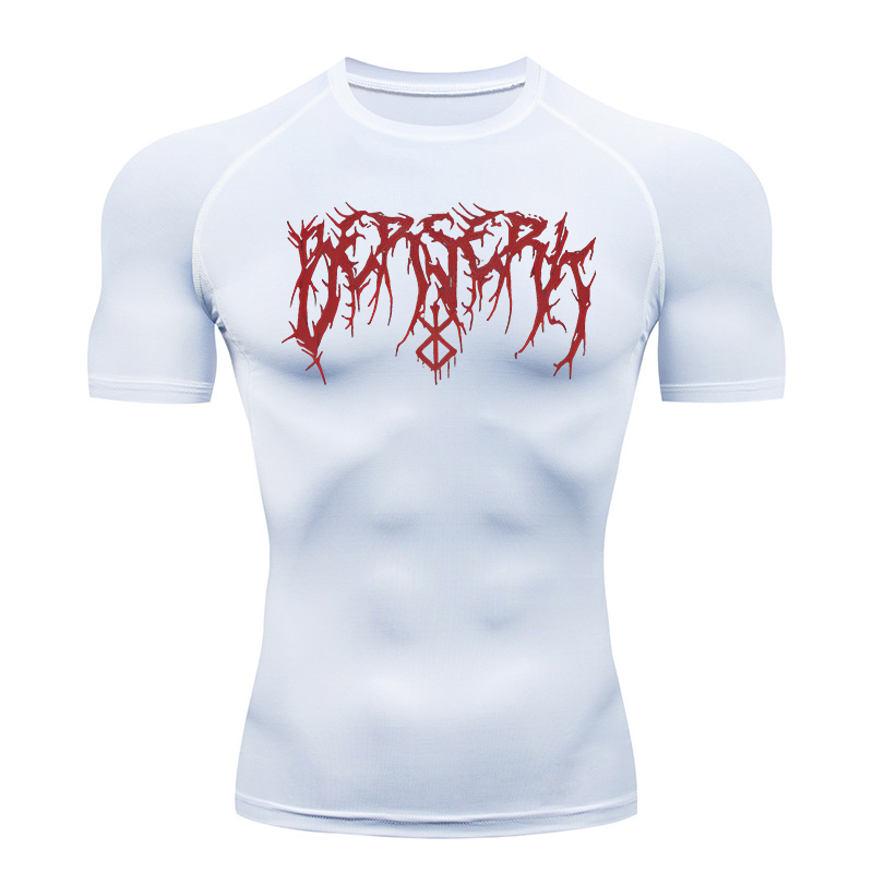 Kaus olahraga pria, Gym latiha - Base Layer Top ulasan dan harga