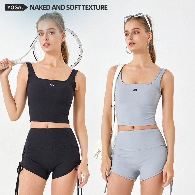 Tank Top Yoga Wanita Musim Pan - Tank Top Ribbed ulasan dan harga